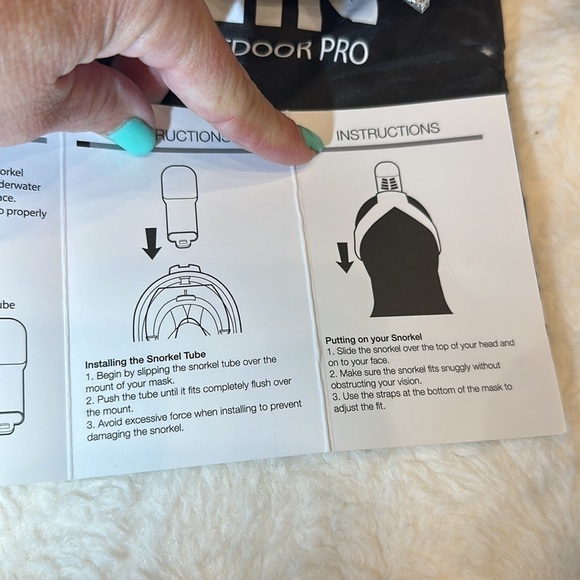 NWP NT ATLIN snorkel mask - Picture 6 of 6